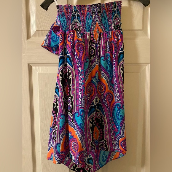 Alice and Trixie strapless silk dress - Picture 4 of 4